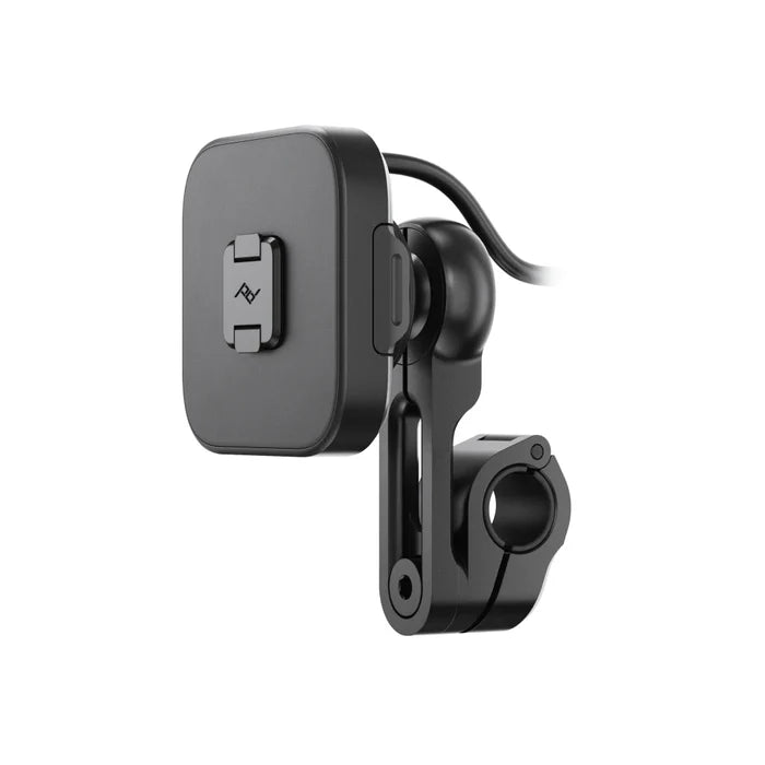 Peak Design iPhone-stativfeste til Motorsykkel speilramme med Qi2-lading