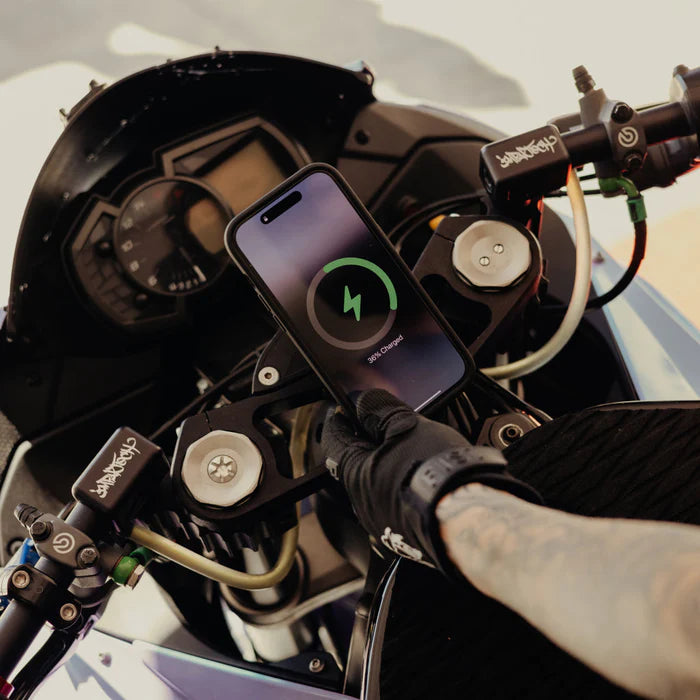 Peak Design iPhone-stativfeste til Gaffelstammen til Motorsykkel med Qi2-lading