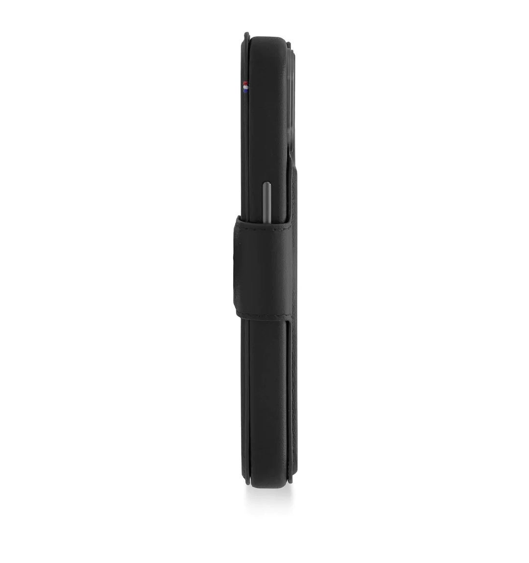 Decoded Lommebokdeksel i skinn med MagSafe til iPhone 14 Plus - Svart