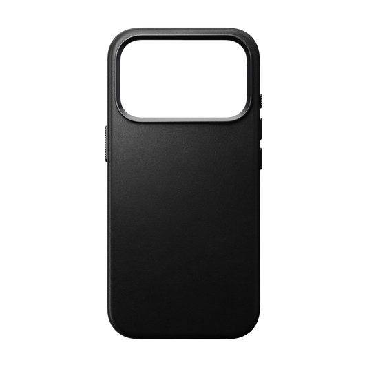Nomad Traditional MagSafe Skinndeksel til iPhone 18 Pro - Svart