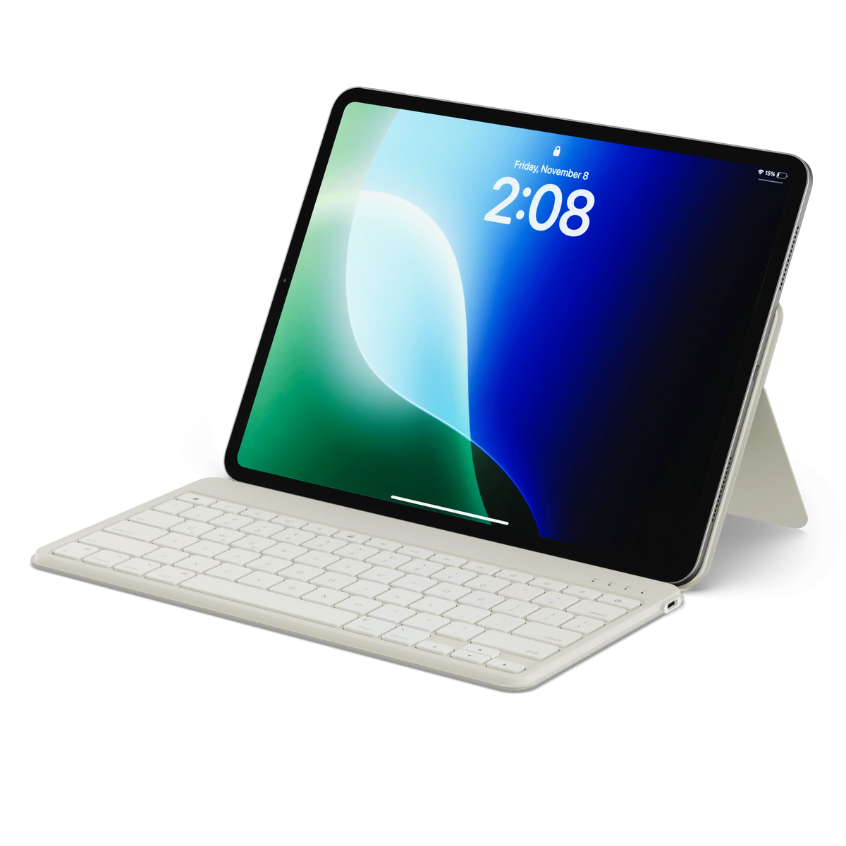 Satechi OntheGo Tastatur m/ Stand - Sand