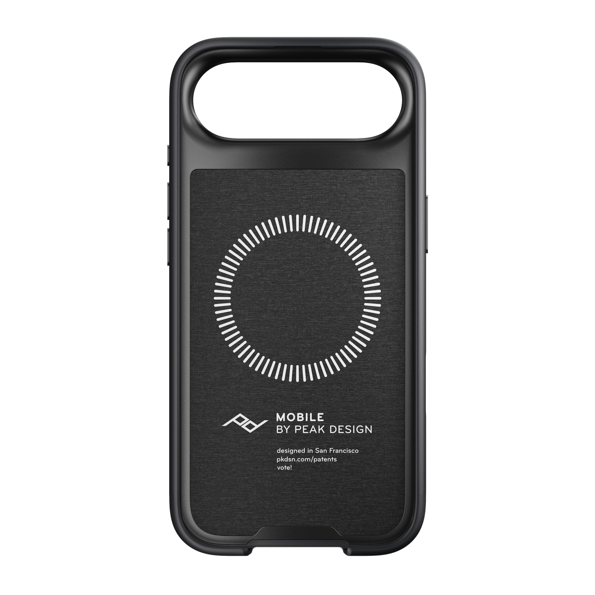 Peak Design Mobile Everyday Fabric MagSafe Deksel til iPhone Air - Charcoal