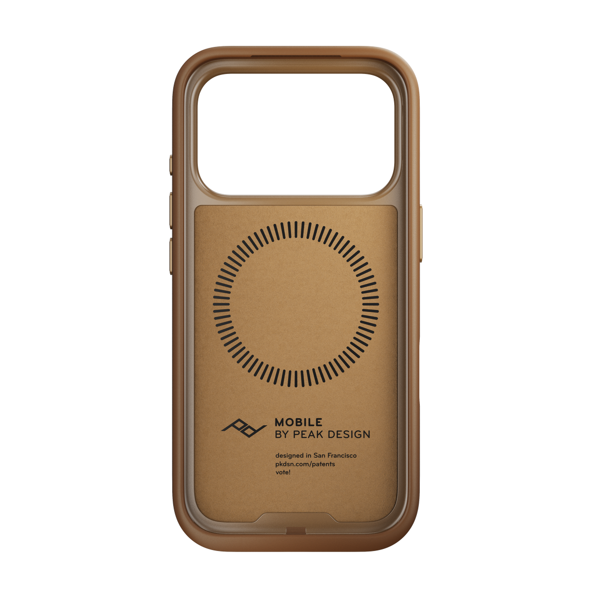 Peak Design Mobile Everyday Clarino MagSafe Deksel til iPhone 17 Pro - Tan
