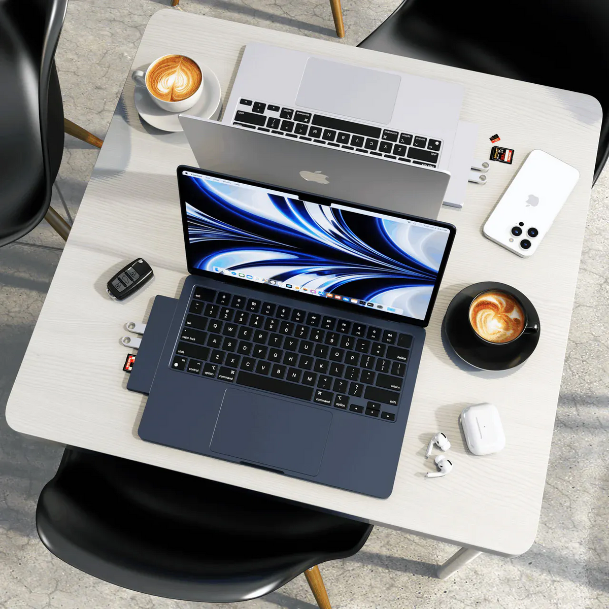 Satechi Pro Hub Slim Multiadapter - Midnatt