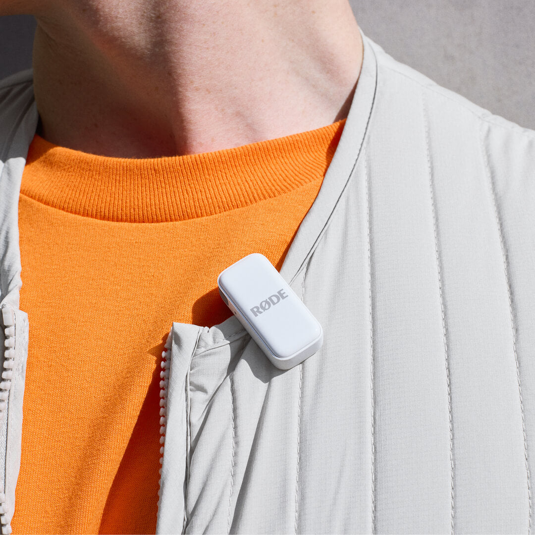 Røde Wireless Microphone USB-C - Hvit