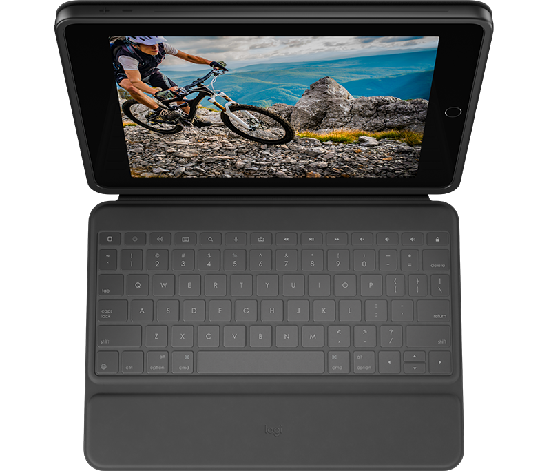 Logitech Rugged Folio Tastatur til iPad 10,2"