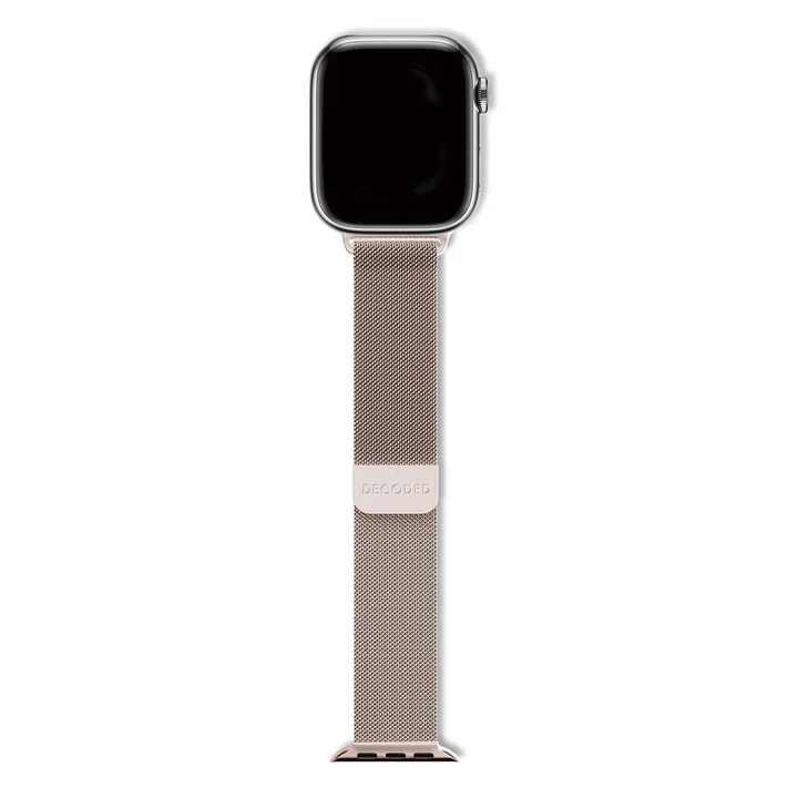 Decoded 49/46 mm Milan strap - Matte Gold