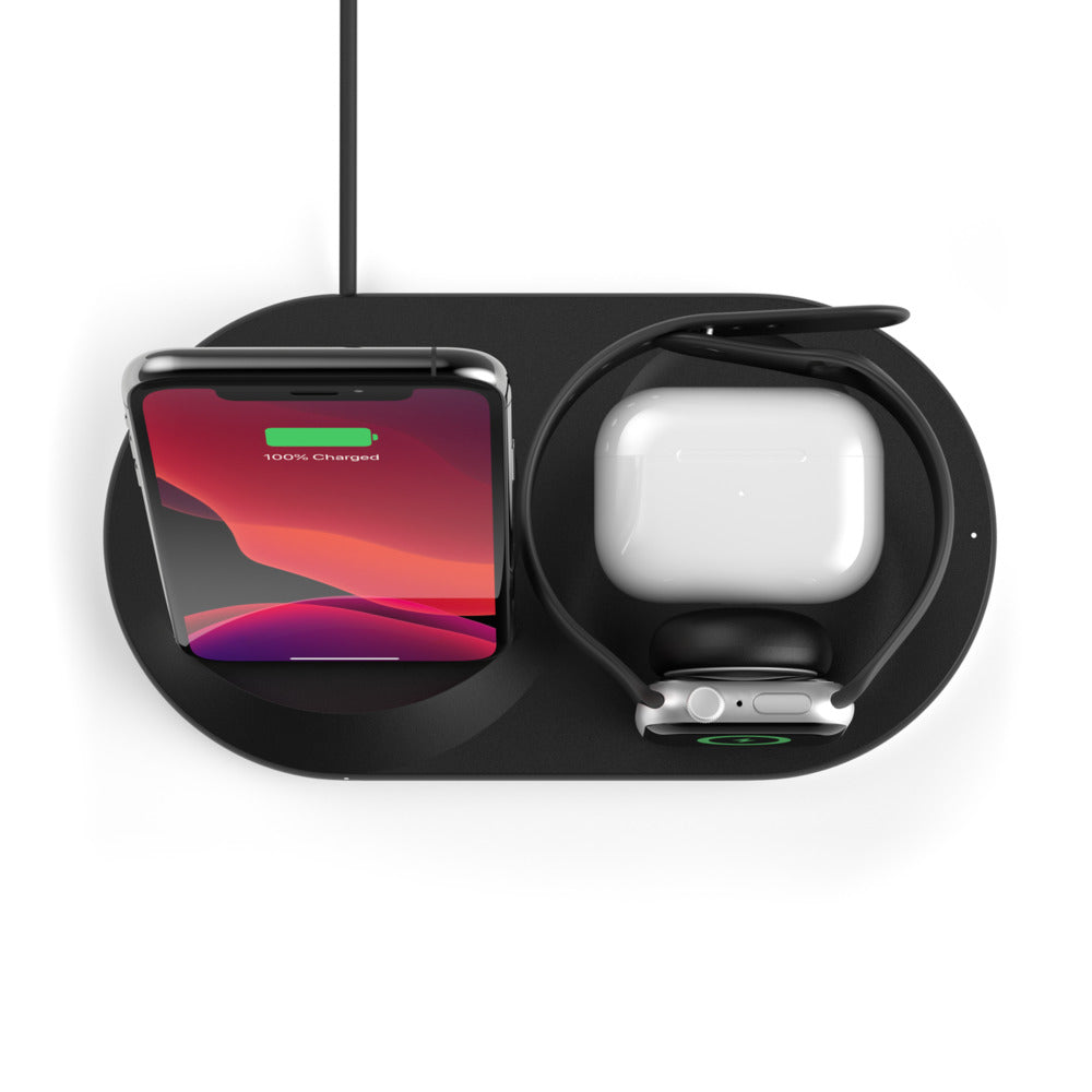 Belkin BOOST↑CHARGE™ 3-i-1 Trådløs lader - Svart